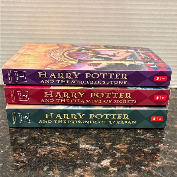 Scholastic Other - Scholastic Harry Potter Paperback Trio - Red, Purple, Green